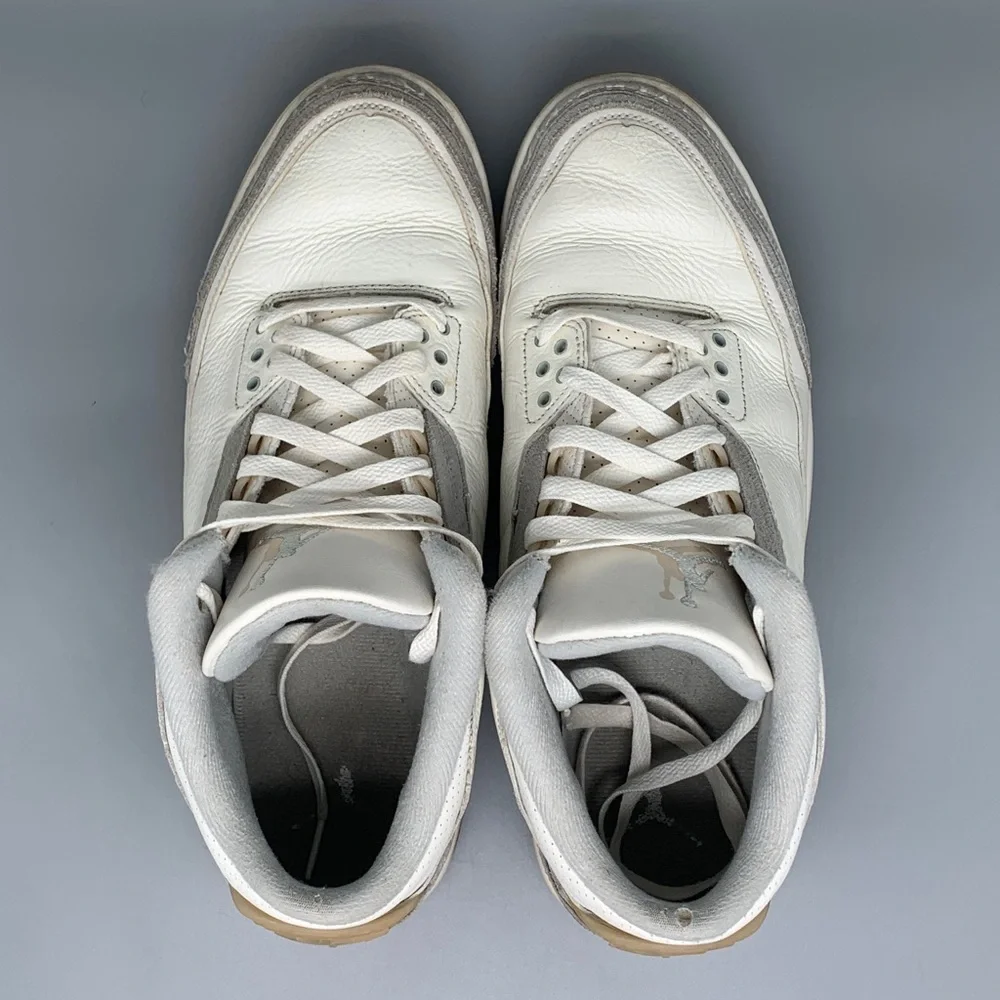 Jordan 3 Retro Craft Ivory Basketball Shoes FJ9479-100 Men’s Sz‎ 11